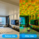 Astrolabe Projector Lamp Northern Lights Moon Colorful - Image 4