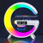 Smart G-shape RGB Light Mobile Wireless Charger Table Lamp - Image 6