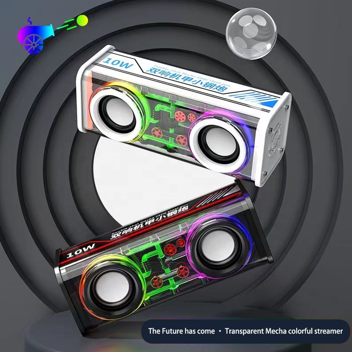 H16d112c351d64c688615932ddf3f04e0M.png_720x720q50 Cyber Blue V8 Portable Wireless Speaker - Image 1