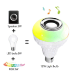 Music LED Light Bluetooth Speaker Bulb - Image 3