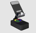 Phone Stand with Wireless Blue tooth Speaker - Image 5